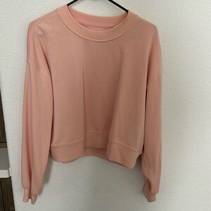 Lululemon softstream cropped sweatshirt